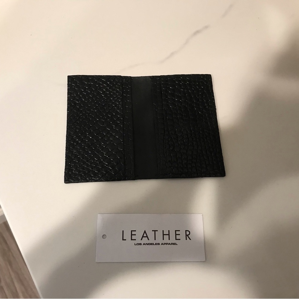 Los Angeles apparel leather horizontal wallet